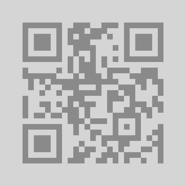 QR code in medium gray on a light gray background